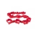 CLX Thera Band - rolka 22 m, kolor: czerwony, opór: średni